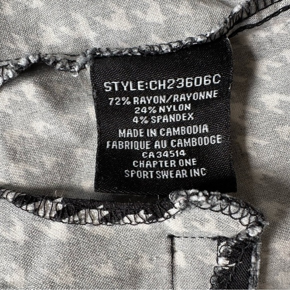 Jules & Leopold Houndstooth Print Mid Rise Trouser Pants - Medium - Picture 8 of 11